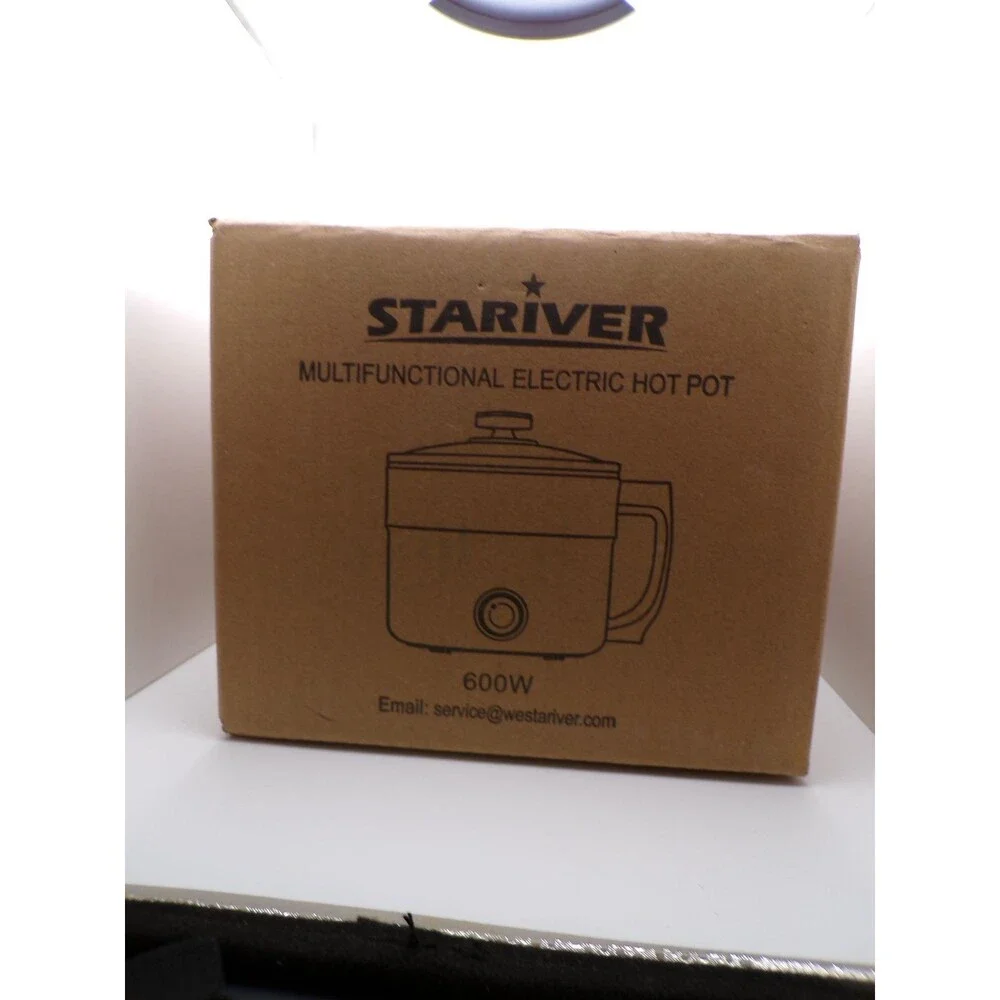 STARIVER SM-8615 Multifunctional Electric Skillet Hot Pot 600W 110V